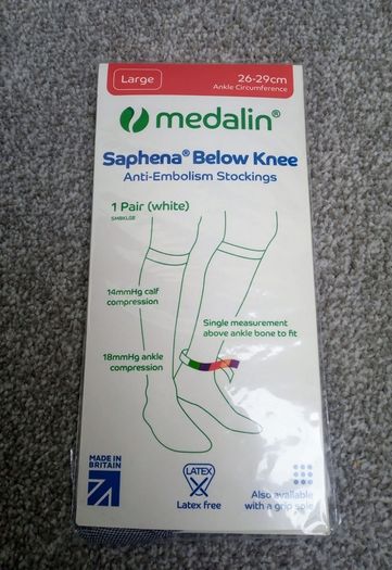 BNIB Anti-Embolism / Post Surgery Stockings
