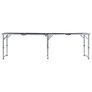 Folding Beer Pong Table 240 cm Black Image 3