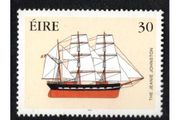 2000 Ireland Emigrants Ship Jeanie Johnson Commemorative Stamp Mint Never Hinged (MNH)