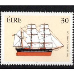 2000 Ireland Emigrants Ship Jeanie Johnson Commemorative Stamp Mint Never Hinged (MNH)