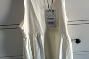 7y Zara cream dress BNWT