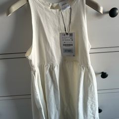 7y Zara cream dress BNWT