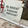 vintage Enamelled sign Image 3