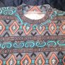 vintage Aztec T shirt size small Image 2