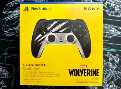 DualSense Controller PlayStation Marvel Wolverine Adamantium Limited Edition
