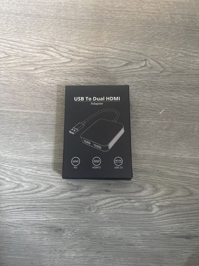 Usb To Dual Hdmi