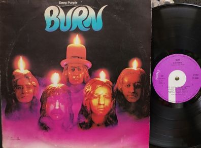 Deep Purple - Burn - Uk Press Lp 1974