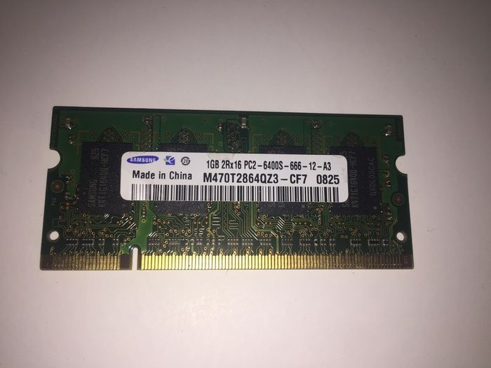 Samsung Ram Memory 1 GB