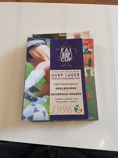Shelbourne F.C. Football Programmes. Bundle. 24. Late 1990s Early 2000s.