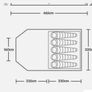 Tunnel tent 5 man 2000HH Image 6