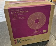 Deskfan 12" - 40W NEW