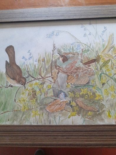 Watercolour.