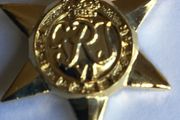 Ww2 British Military Campaign Award - Minature Italy Star Medal