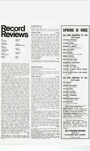 Jazz Journal Magazine (March 1967)