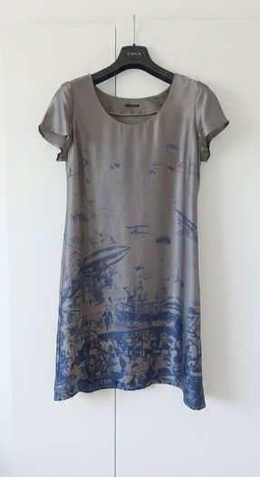 IKKS Paris Silk Dress (100% Natural Silk)