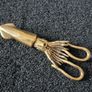 3 brass animals, Solid brass. Image 6