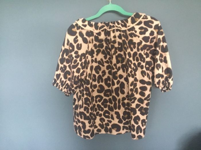 Wyse London leopard print top