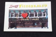 Ireland : Promotional Advertising Card , For Barry Fitzgerald's Pub , Marlborough Street , Dublin 1
