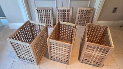 Hol Acacia - Ikea Laundry Storage Units