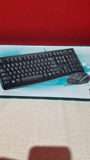 Logitech MK120 Wired Keyboard & Mouse Set  Brand new, factory sealed