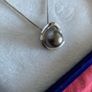 Black pearl pendant  ( with certificate) Image 5