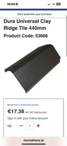 ridge tiles