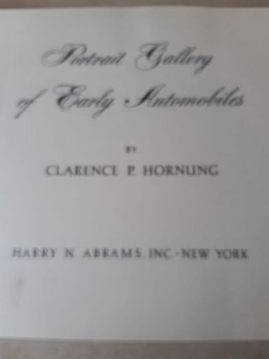 Portrait Of Early Automobilrs