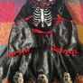Halloween Skeleton Dress Costume age 9-10yrs Image 2