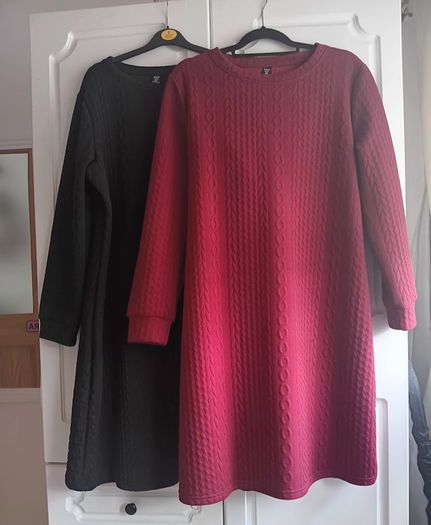 Cosy Sweater dress x 2