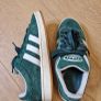 Adidas Campus Green Trainers Image 2