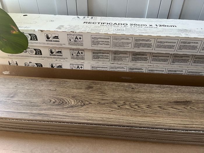 Sequoia Walnut wooden effect Floor Tiles