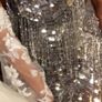 Asos silver dress Image 4