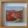 "On the Way to Ouarzazate" - Original Framed Oil Painting by Irish Artist Anna O-Hara | Moroccan Landscape Art | 51 x 51 cm Image 2