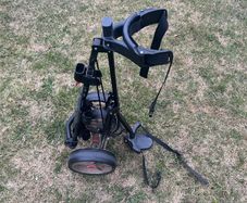 3 wheel golf trolley
