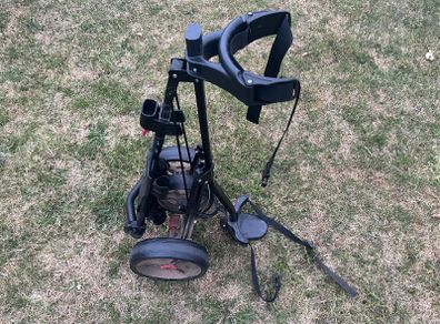3 wheel golf trolley