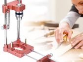 BRAND NEW Alloy Steel Woodworking Drill Locator Mini Bench Drilling Locator