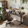 Electric Adjustable Height Desk with 2 Drawers Image 8