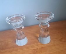 Glass Candle Holders
