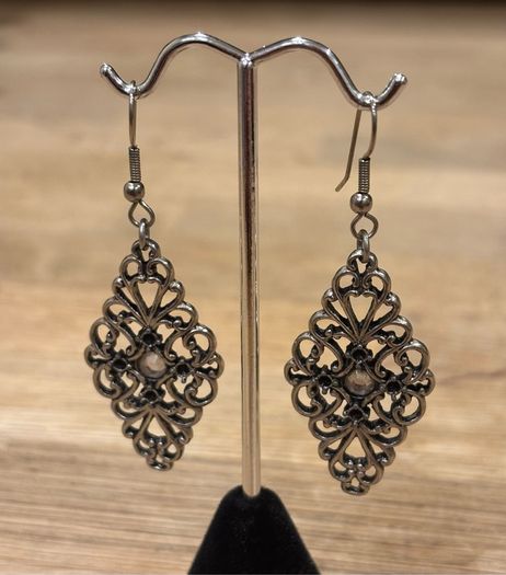 Vintage Scroll Earrings