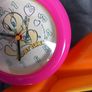 Rare Pink Tweety Alarm Clock, Tweety Table Clock, Tweety Clock, Table Clock, Clock, Tweety, Alarm Clock 1980's warmer bros looney tunes vintage Image 3