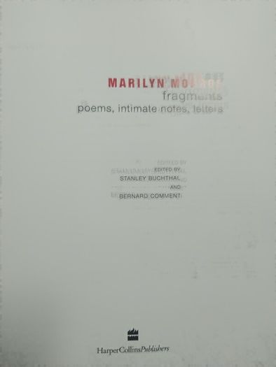 Fragments - Marilyn Monroe