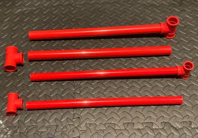 Red pvc pipe size 32