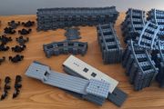 Lego Train Tracks and connector bundle