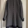 Black and White Dressy Coat        Savida          Size 10 Image 3
