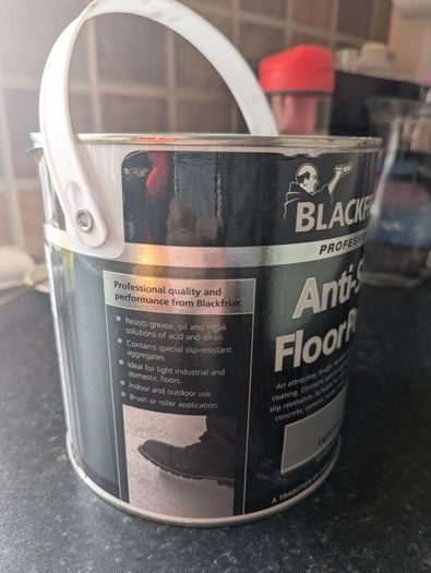 Anti-Slip Grey Floor Paint