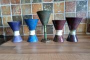 Antique collectables 5 cups, tray