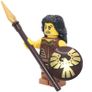 Lego WARRIOR WOMAN Minifigure Lego Series 10 Lego Minifigure Image 2
