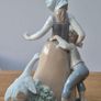 2 Vintage Lladro Porcelain Figurines Made in Spain Excellent Condition Image 3