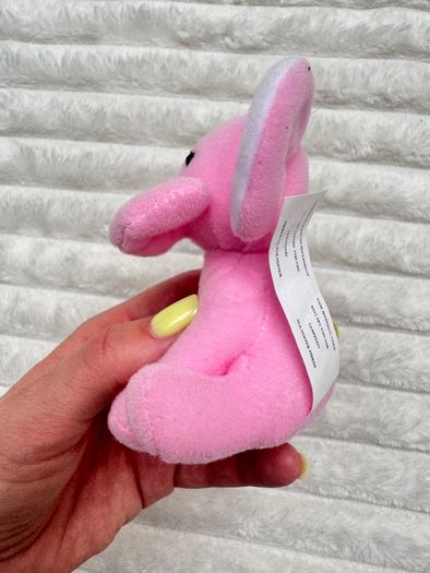 Battat Pink Elephant Plush approx. 10 cm. Used Please see photos