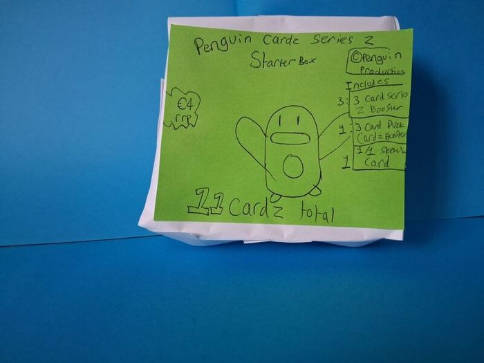 Home Made Paper Trading Cards Series 2 Starter Box